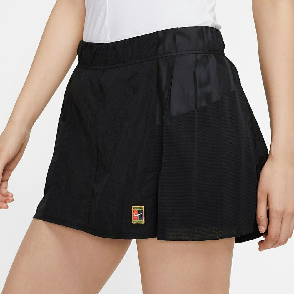 Nike Court Dri-Fit Slam Skort Shorts Skirt Women's Medium Black Lined CK8427-010